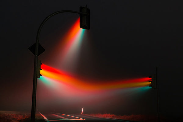 Surreal Traffic Light Photography