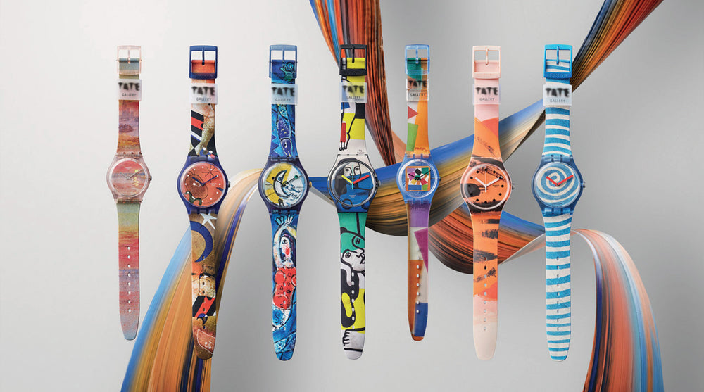 Swatch x Tate Galleries Wristwatches
