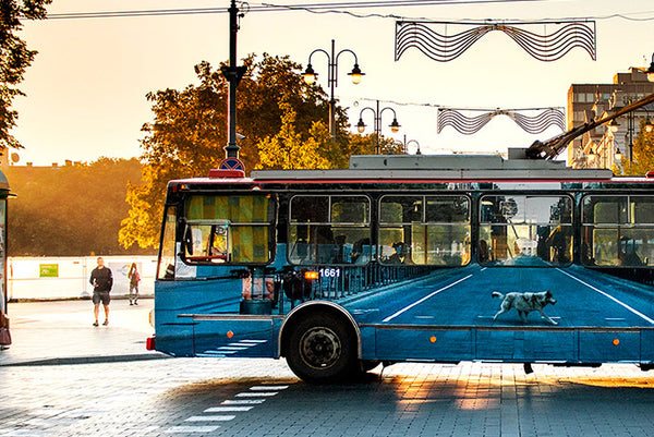 Liudas Parulskis Trolleybus Art