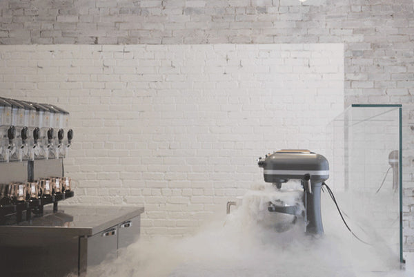 Icy Liquid Nitrogen Ice Cream