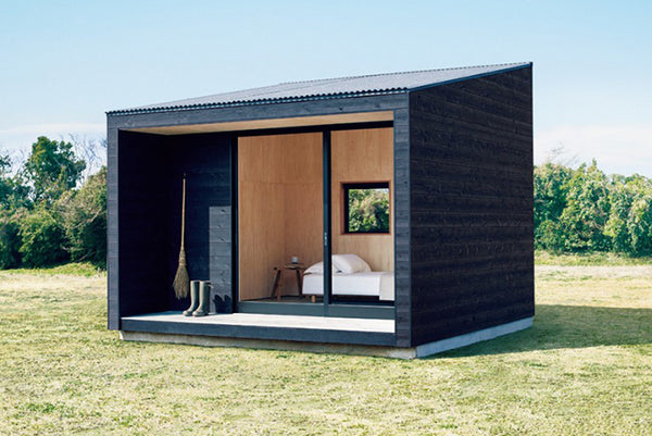 The Muji Travel Cabin Hut
